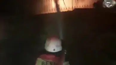 Adıyaman Besni'de Korku Dolu Anlar! Alevler Bir Anda Evi Sardı