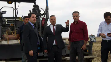 Altınyayla’da 8 Kilometrelik Sıcak Asfalt Çalışması Başladı