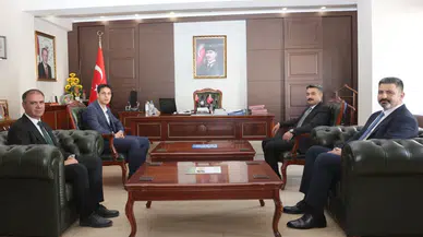 Sivas İl Milli Eğitim Müdürü Fatih Erdoğan’dan Kangal Kaymakamı’na Ziyaret