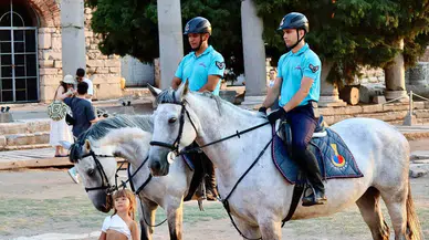 Atlı Jandarmalara Yoğun İlgi! 12 İlçede Görev Yapıyorlar