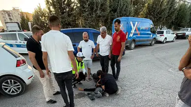 Altınşehir’de Motosiklet Kazası: 17 Yaşındaki Sürücü Yaralandı