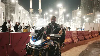 Samsun'dan Mekke'ye Motosikletle 7 Bin Kilometrelik Umre