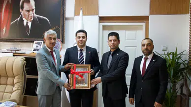 Altınyayla Kaymakamı Ahmet Baz’a Hayırlı Olsun Ziyaretleri