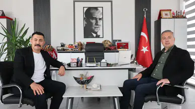 Başkan Adem Uzun’dan MHP Merkez İlçe Başkanı Yalçındağ’a Ziyaret