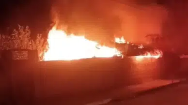 Alaca’da Tandır Evinde Yangın Çıktı, Ekipler Hızla Müdahale Etti