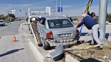 Çorum’da Kırmızı Işık İhlali Kazaya Neden Oldu: Ehliyete El Konuldu