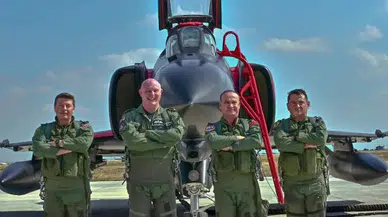 Gökyüzünde Kritik Zirve: Türk ve İngiliz Komutanlardan F-4E Uçuşu