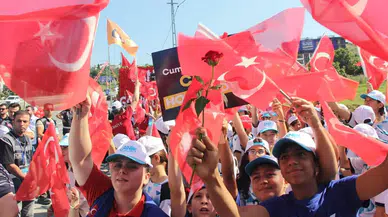 Canik'te Cumhurbaşkanı Erdoğan İçin Coşkulu Karşılama