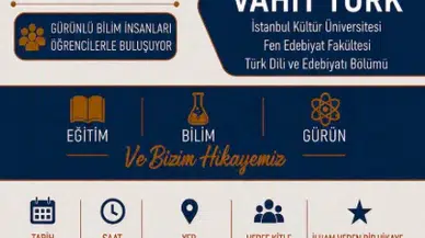 Prof. Dr. Vahit Türk, Gürünlü Öğrencilerle Buluşacak