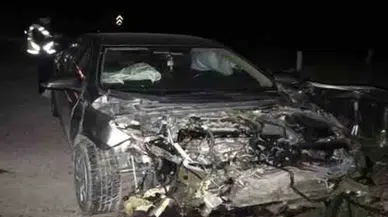 Sivas’ta Trafik Kazası! 2’si Çocuk 4 Kişi Yaralandı