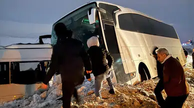Sivas Kangal’da İşçi Servisi Yoldan Çıktı: 6 Yaralı