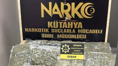 Uyuşturucuya son: 10 kilo esrar ve sentetik hap ele geçirildi
