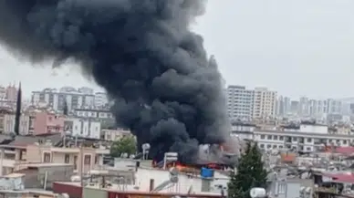 İki Ailenin Yaşadığı Binada Yangın! Facianın Eşiğinden Dönüldü