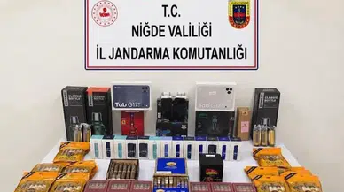 Niğde’de Kaçak Elektronik ve Tütün Ürünleri Ele Geçirildi