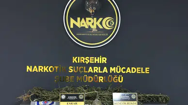 Kırşehir'de Uyuşturucu Operasyonu! Kilolarca Madde Ele Geçirildi