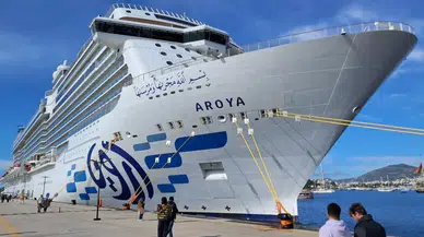 Bodrum Limanı'nda Dev Misafir! 1203 Turist Getirdi