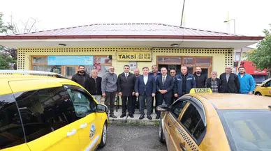 Vali Hamza Aydoğdu, Erzincan'da Taksi Esnafıyla Buluştu