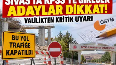 Sivas'ta 25 Ekim Alarmı! Sınava Girecekler Bu Uyarıyı Okusun