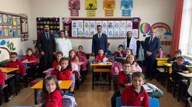 Suşehri Kaymakamı Yıldız’dan Kemalpaşa İlkokuluna Ziyaret
