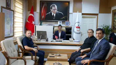 Altınyayla’da Kaymakam Ahmet Baz’a Ziyaret