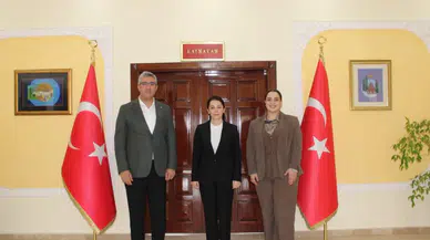 Zara Kaymakamı Malik Çalışır’dan Hafik Kaymakamı Çaldağı’na Ziyaret