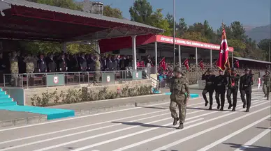Amasya 15. Piyade Eğitim Tugayı'nda Tarihi Sancak Teslim Töreni