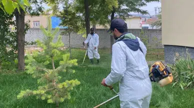 Altınyayla’da Köylerde Çevre Temizliği Yapıldı