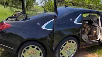 Maybach'ı Kamyonet Gibi Kullandı! İşte O Görüntüler
