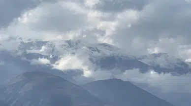 Cilo Dağlarından Kartpostallık Görüntüler! Kar Yağışı Etkili Oldu
