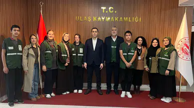 Yeşilay Sivas Şube Başkanı Halit Köksal’dan Ulaş Kaymakamı Veli Avcı’ya Ziyaret