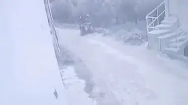 ATV ile Giderken Bir Anda Tarlaya Savruldu! O Anlar Kamerada