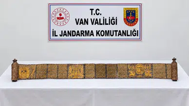 Van’da 310 Santimetrelik Tevrat Ele Geçirildi: Detayları Dikkat Çekti