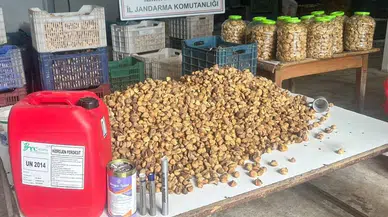 İncirleri Lavabo Açıcıyla Beyazlatmışlar: 3 Ton İncire El Konuldu