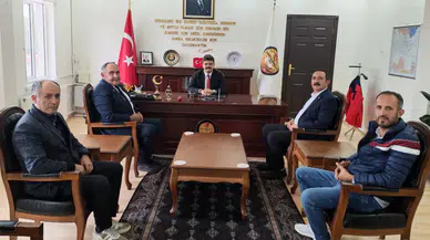 CHP İmranlı İlçe Başkanı Engin Erol’dan Kaymakam Gökbunar’a Ziyaret