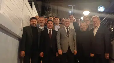 Zara Kaymakamı Malik Çalışır, ZASİAD Toplantı Yemeğine Katıldı