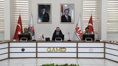 Ardahan Valisi Ömer Hilmi Yamlı Başkanlığında Güvenlik Toplantısı