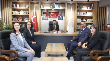 Sivas Millî Eğitim Müdürü Fatih Erdoğan’a Ziyaretler
