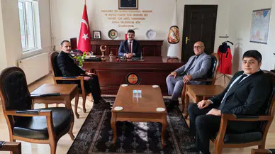İmranlı’da Kaymakam Gökbunar’a Ziyaret