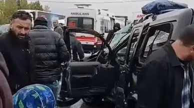 Van'da Sanayi Mevkiinde Korkutan Kaza! 2 Kişi Yaralandı