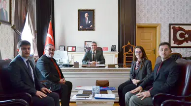 Zara Kaymakamı Malik Çalışır, Kalkınma ve Turizm Yetkililerini Kabul Etti