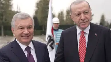 Erdoğan ve Mirziyoyev Külliye'de Buluştu! Kritik Konular Masada