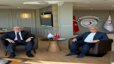 Vali Yılmaz Şimşek, Kızılay Genel Başkan Yardımcısıyla Görüştü