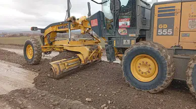 Hacıyusuf–Kartalkaya Grup Yolunda Yol Düzenleme Çalışmaları Başladı