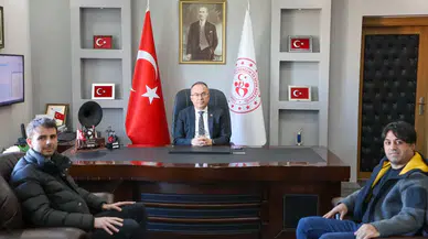 Sivasspor Efsanesi Hayrettin Yerlikaya’dan İl Müdürü Şahin Ertem’e Ziyaret