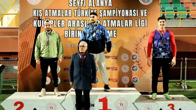 Seyfi Alanya Kış Atmalar Türkiye Şampiyonası’nda Çifte Gurur