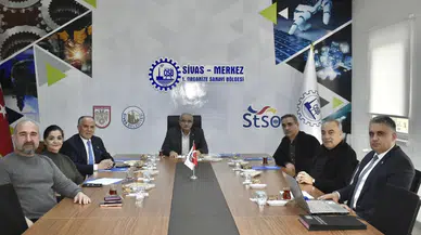 Sivas Merkez 1. Organize Sanayi Bölgesi Yönetim Kurulu Toplantısı Gerçekleştirildi