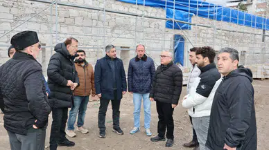 Sivas Ulu Cami Restorasyon Çalışmaları Titizlikle Sürüyor