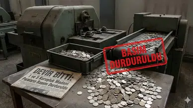 1 ve 5 Kuruşluk Madeni Paraların Basımı Durduruldu