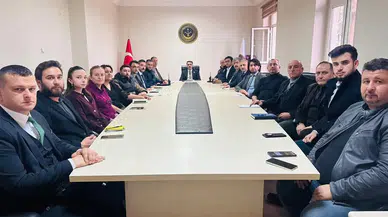 Gemerek’te Kurum Amirleri Toplantısı Gerçekleştirildi