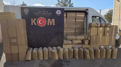 Sivas'ta Tütün Operasyonu: 840 Bin Boş Makaron Yakalandı